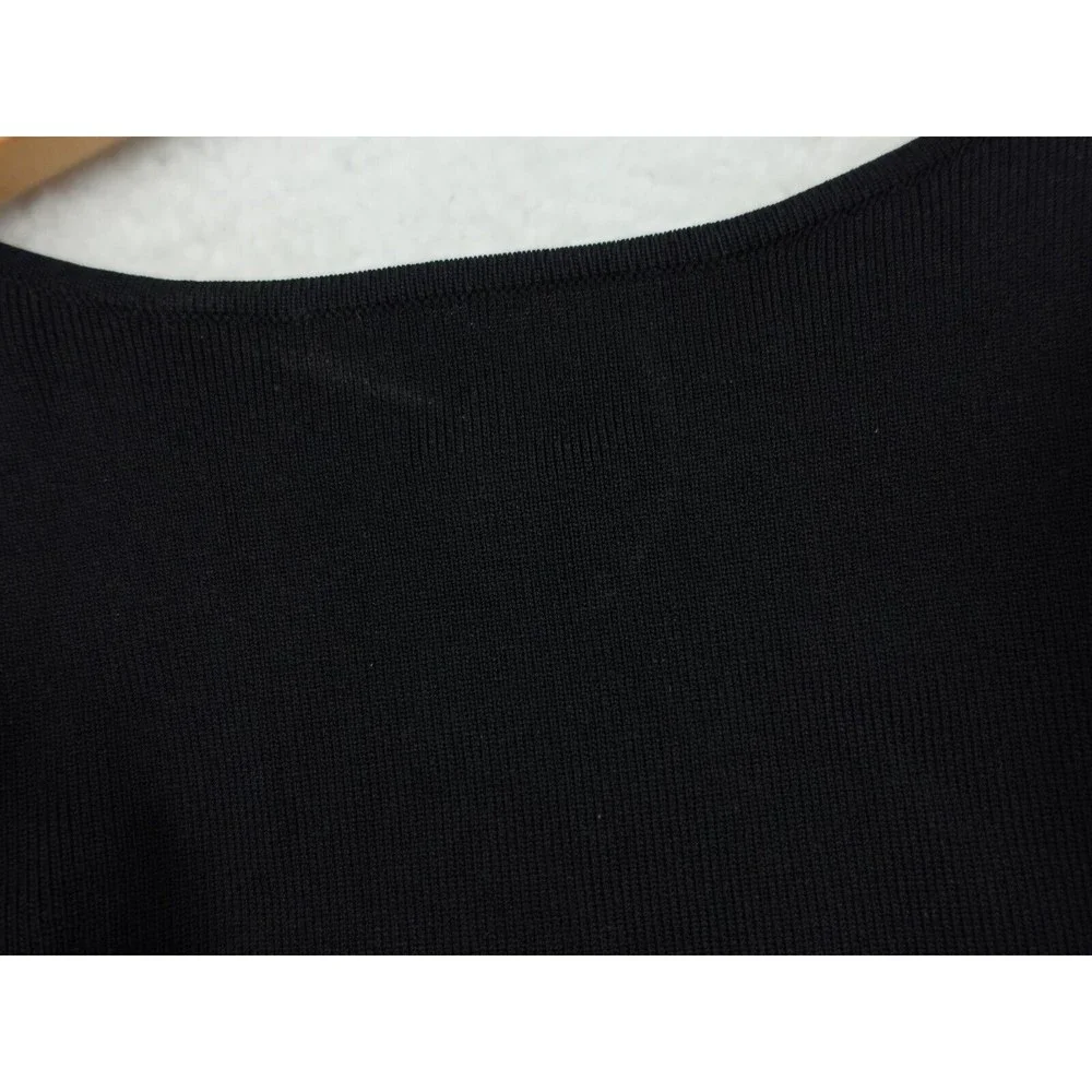 Astr Black Sheer Puff Sleeve Bodysuit